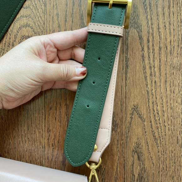 Wconcept Two Strap Bag Ver.2_pink-khaki for sale - Picture 6 of 9